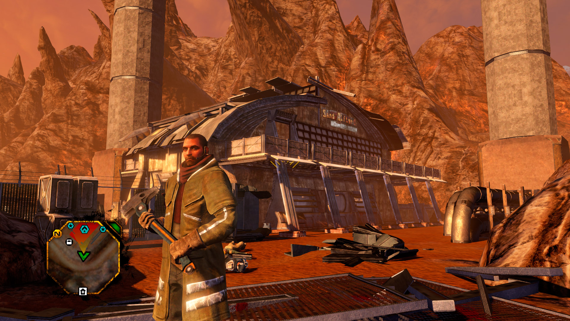 Скриншот Red Faction Guerrilla Re-Mars-tered