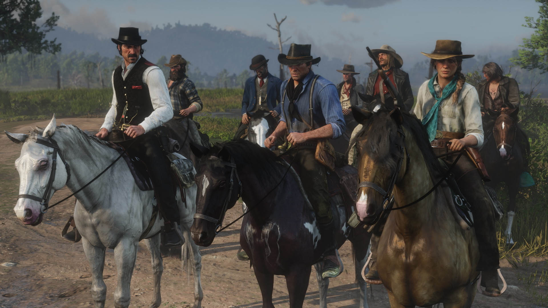 Удачный улов Артура Моргана из Red Dead Redemption 2