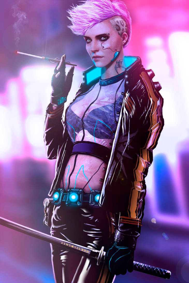 Косплей Cyberpunk 2077