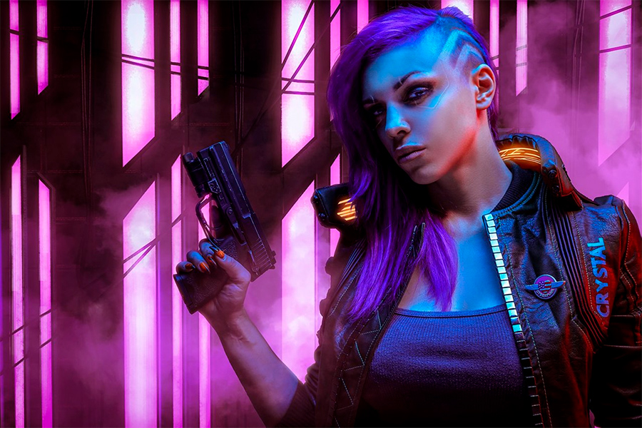 Косплей Cyberpunk 2077
