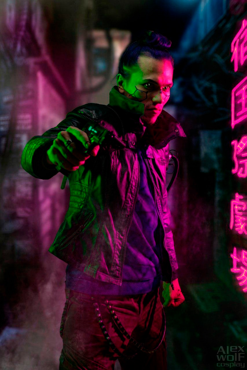Косплей Cyberpunk 2077
