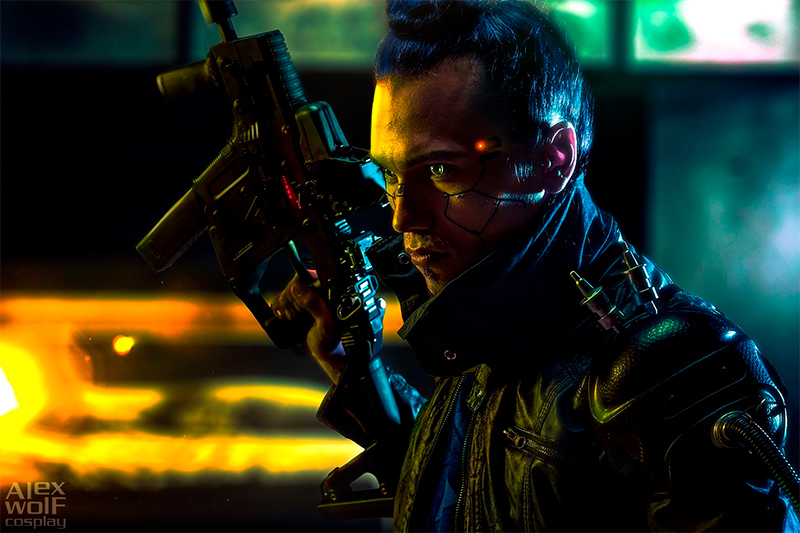 Косплей Cyberpunk 2077
