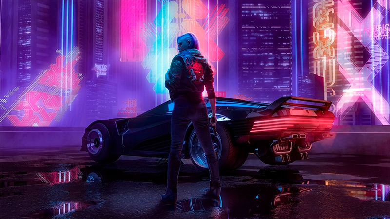 Косплей Cyberpunk 2077