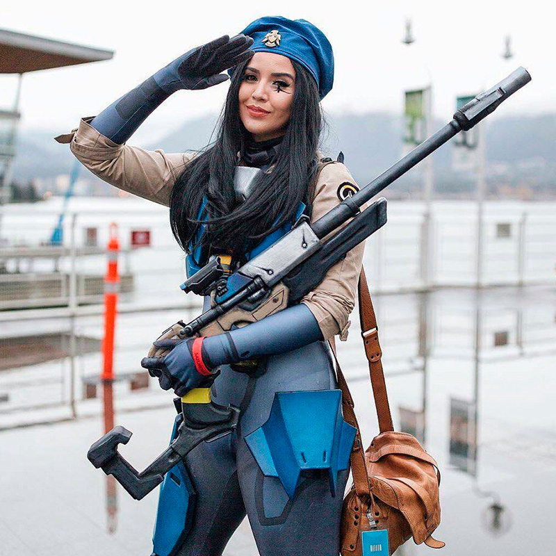  косплей в стиле Overwatch