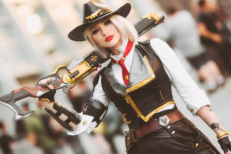  косплей в стиле Overwatch