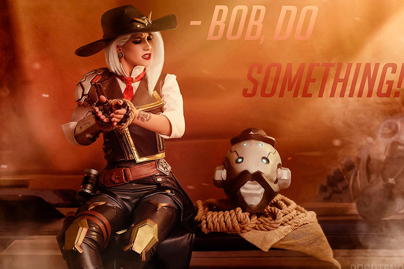  косплей в стиле Overwatch