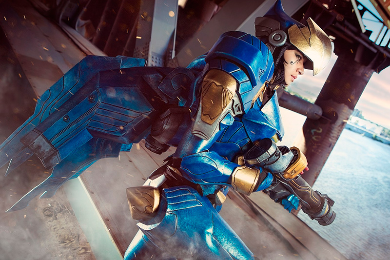  косплей в стиле Overwatch