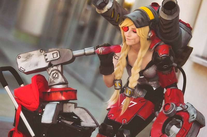  косплей в стиле Overwatch