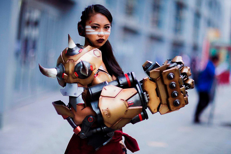  косплей в стиле Overwatch