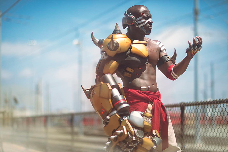  косплей в стиле Overwatch