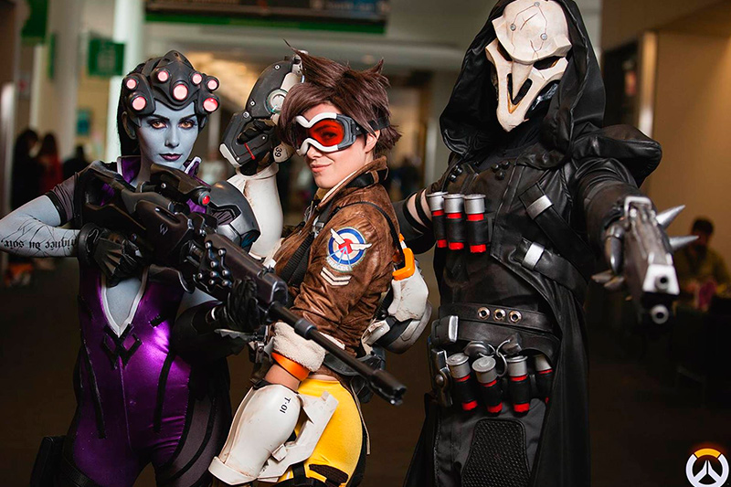  косплей в стиле Overwatch