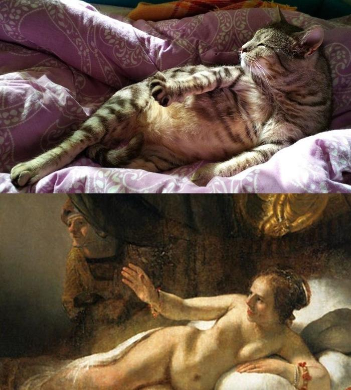 Пятничный косплей на карантине — изоизоляция и сфоткайтипаРембрандт
