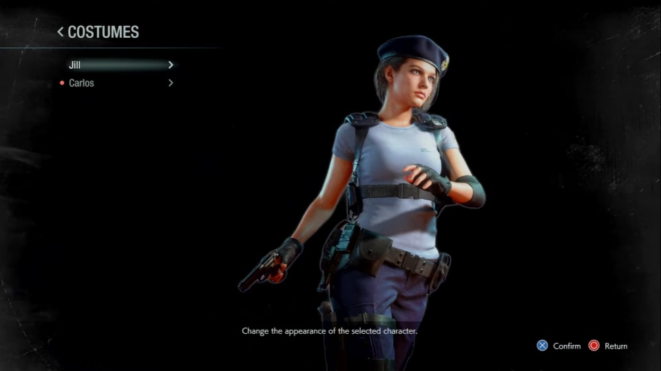Все костюмы в Resident Evil 3 Remake