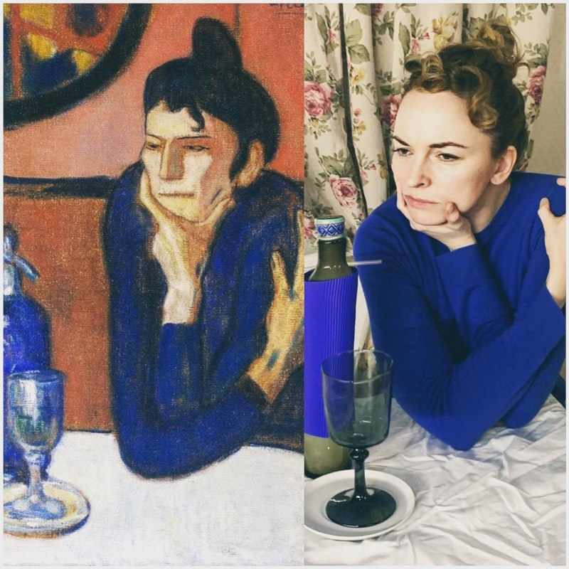 Пятничный косплей на карантине — изоизоляция и сфоткайтипаРембрандт