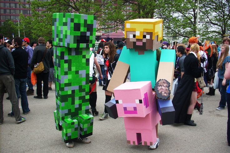 Правильный косплей по Minecraft
