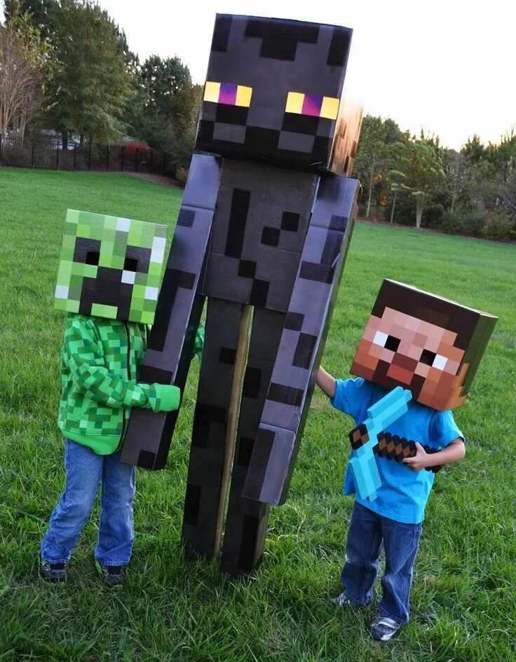 Правильный косплей по Minecraft