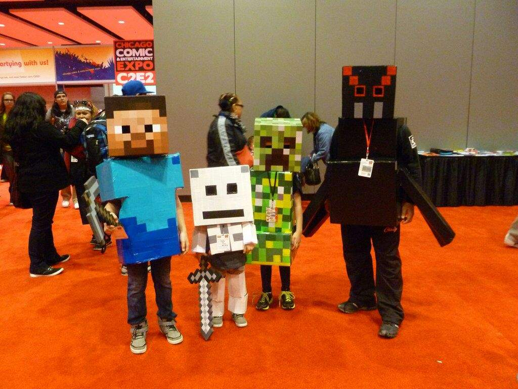 Правильный косплей по Minecraft