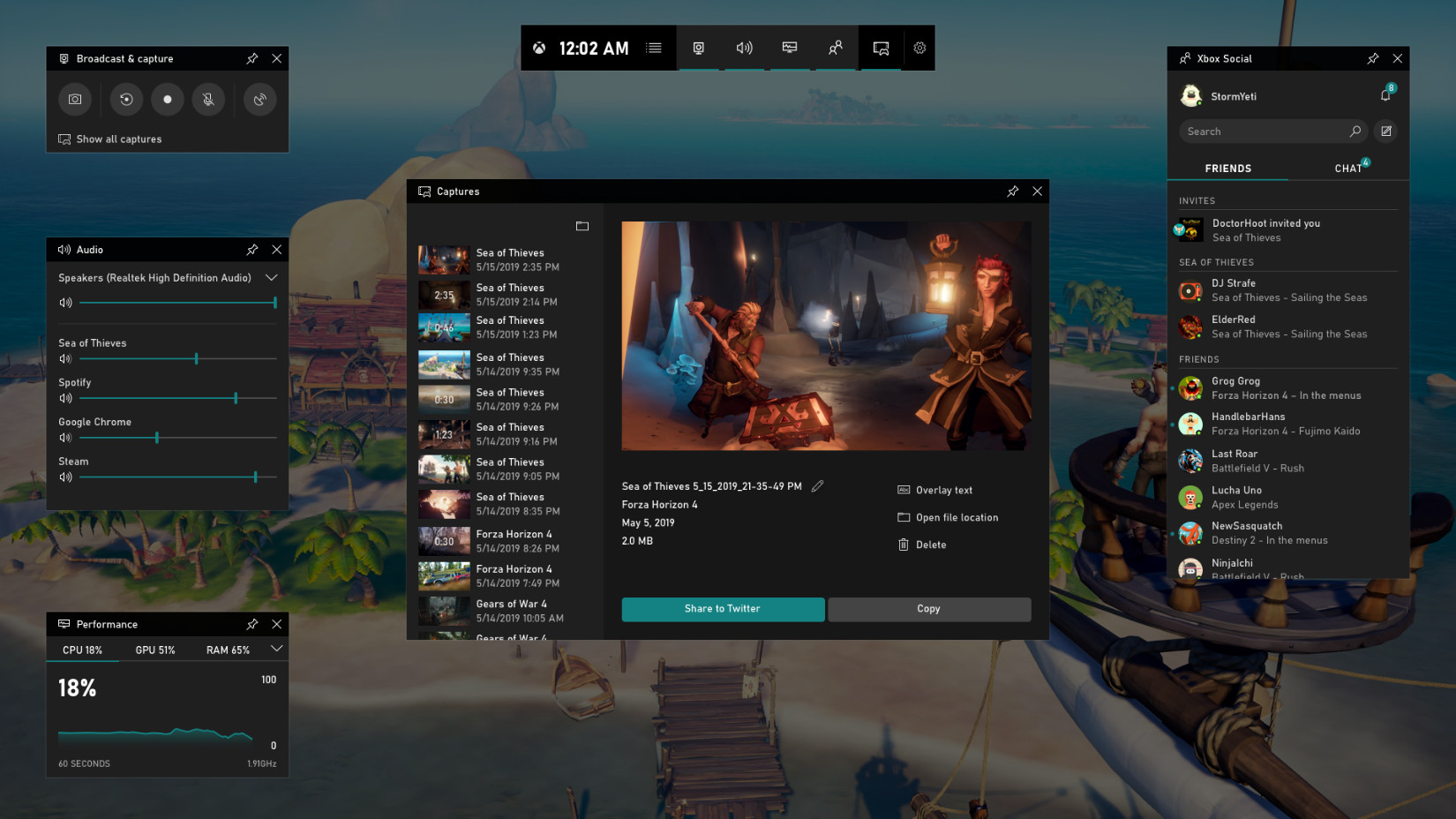 Решение технических проблем Sea of Thieves