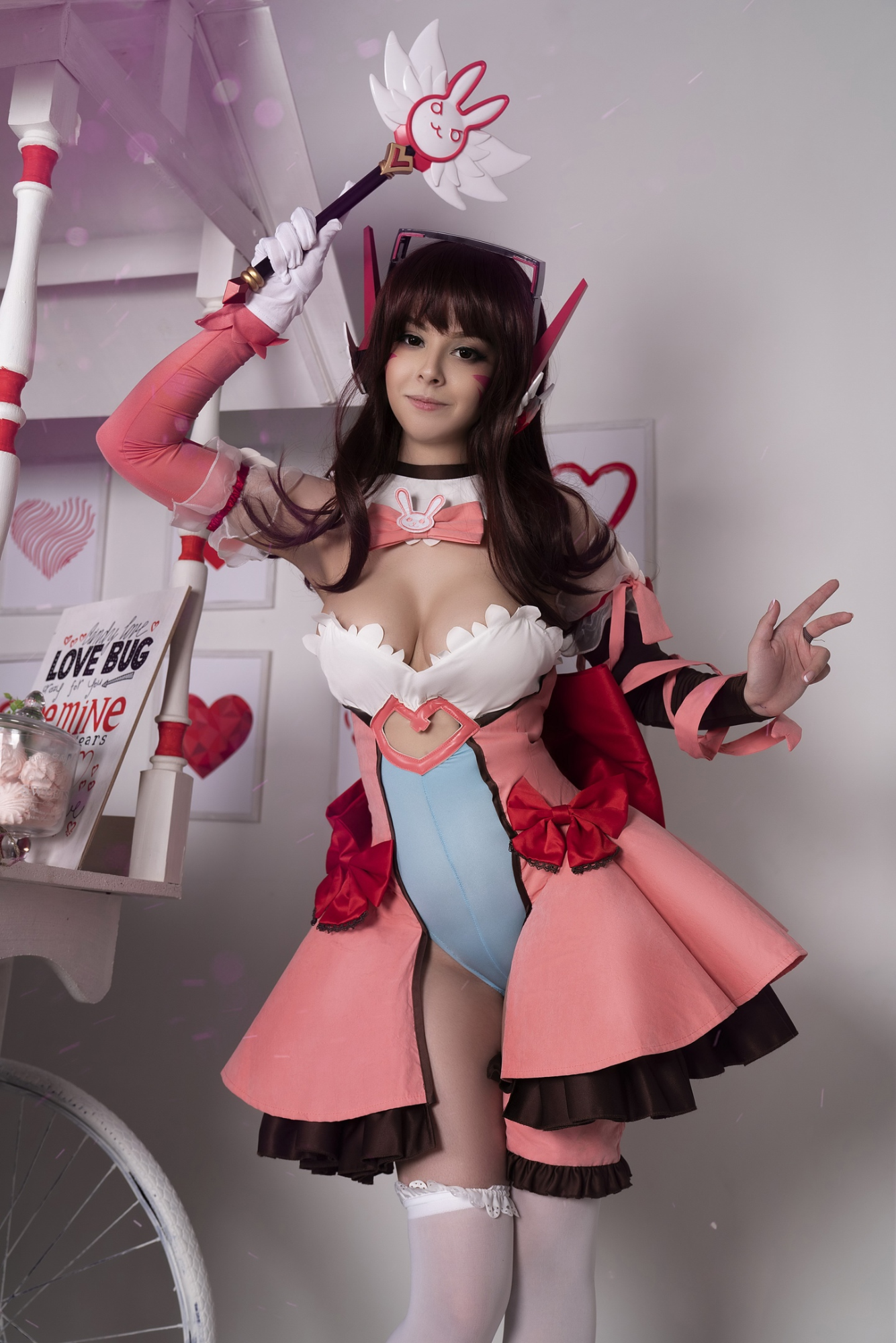 Правильный косплей на ведьму, D.Va и Неллиэль
