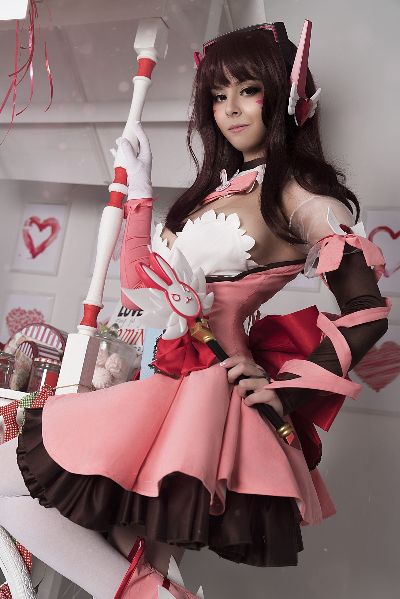 Правильный косплей на ведьму, D.Va и Неллиэль
