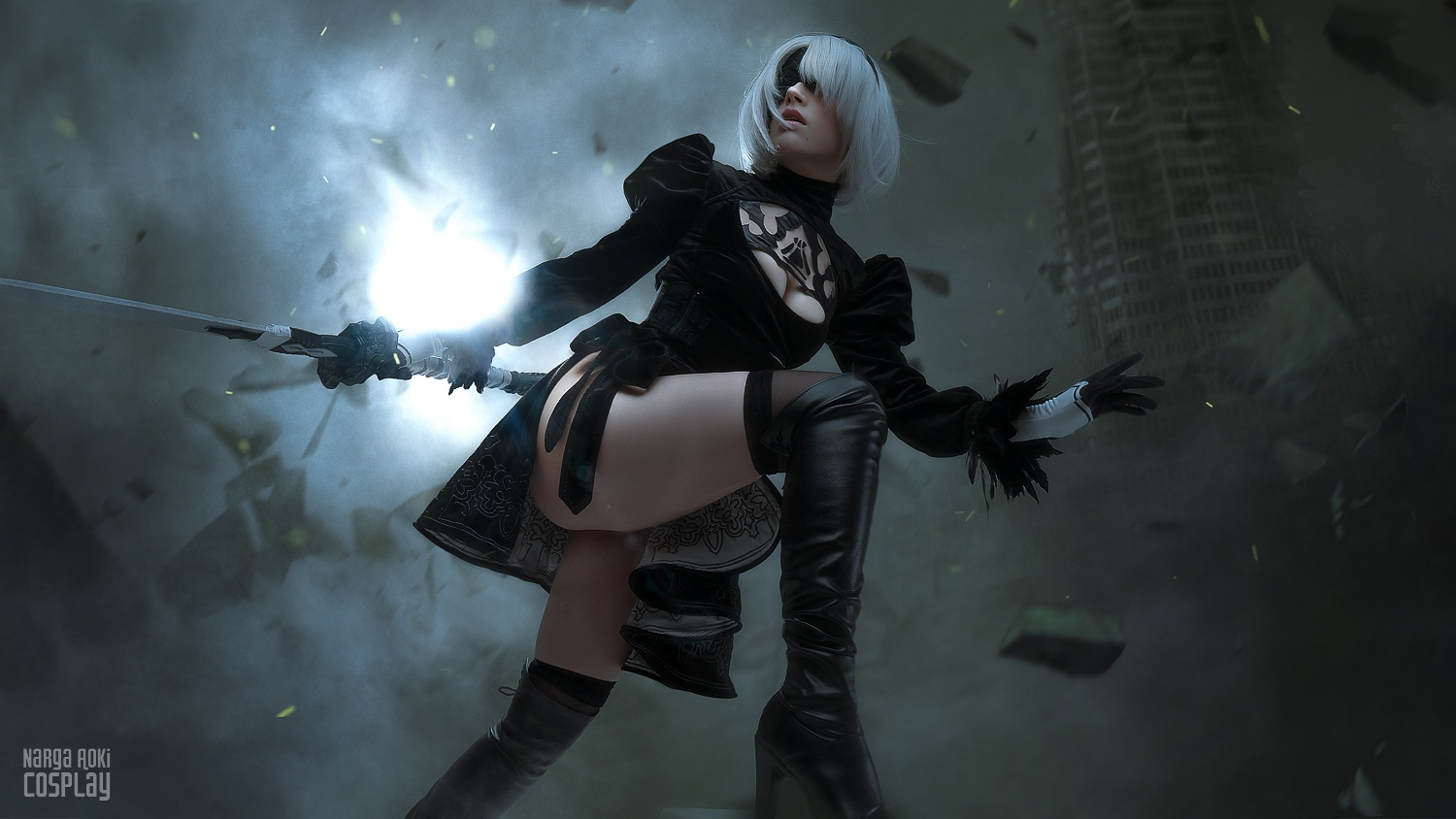 Пять лучших косплеев на YoRHa No.2 Type B из NieR:Automata