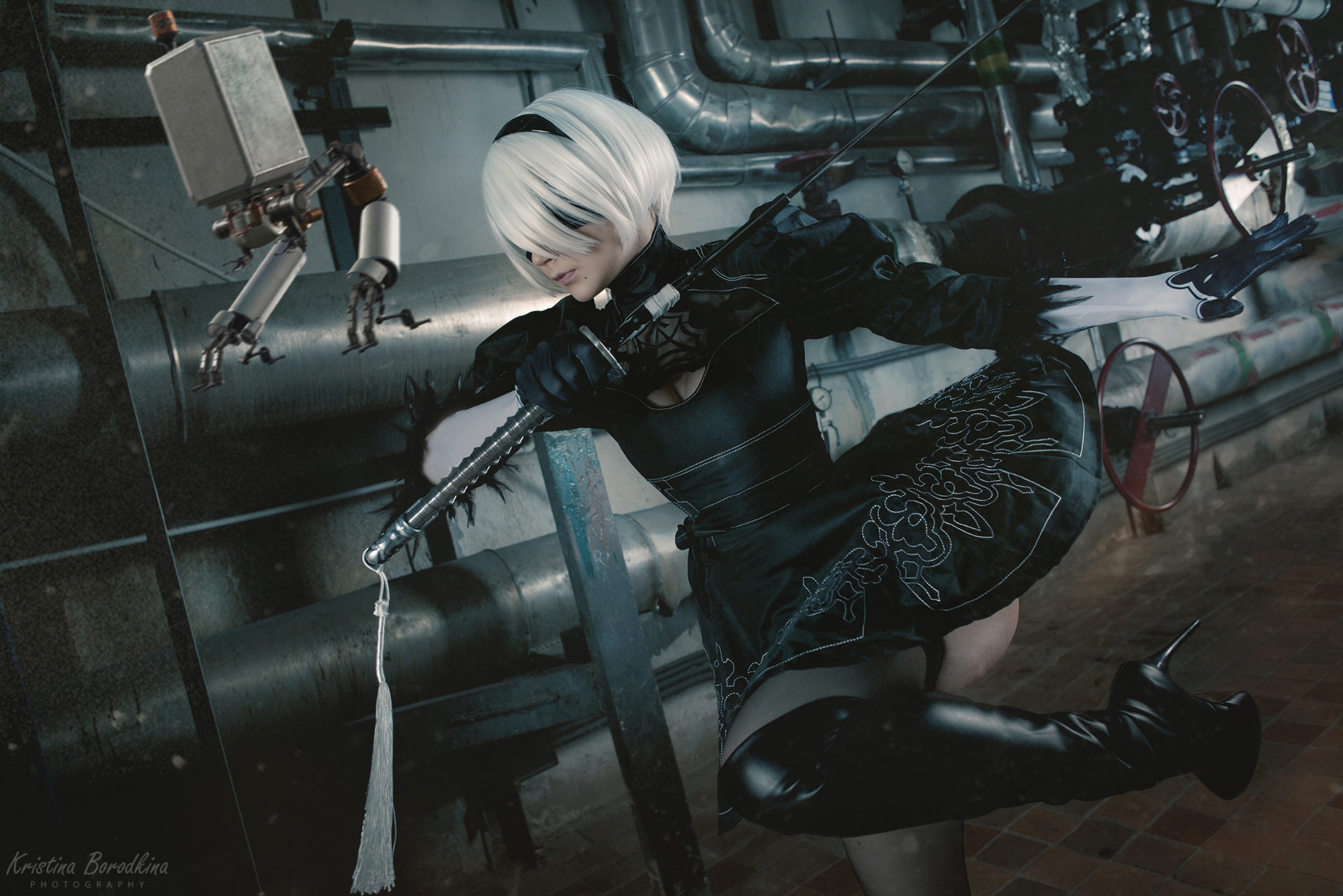 Пять лучших косплеев на YoRHa No.2 Type B из NieR:Automata
