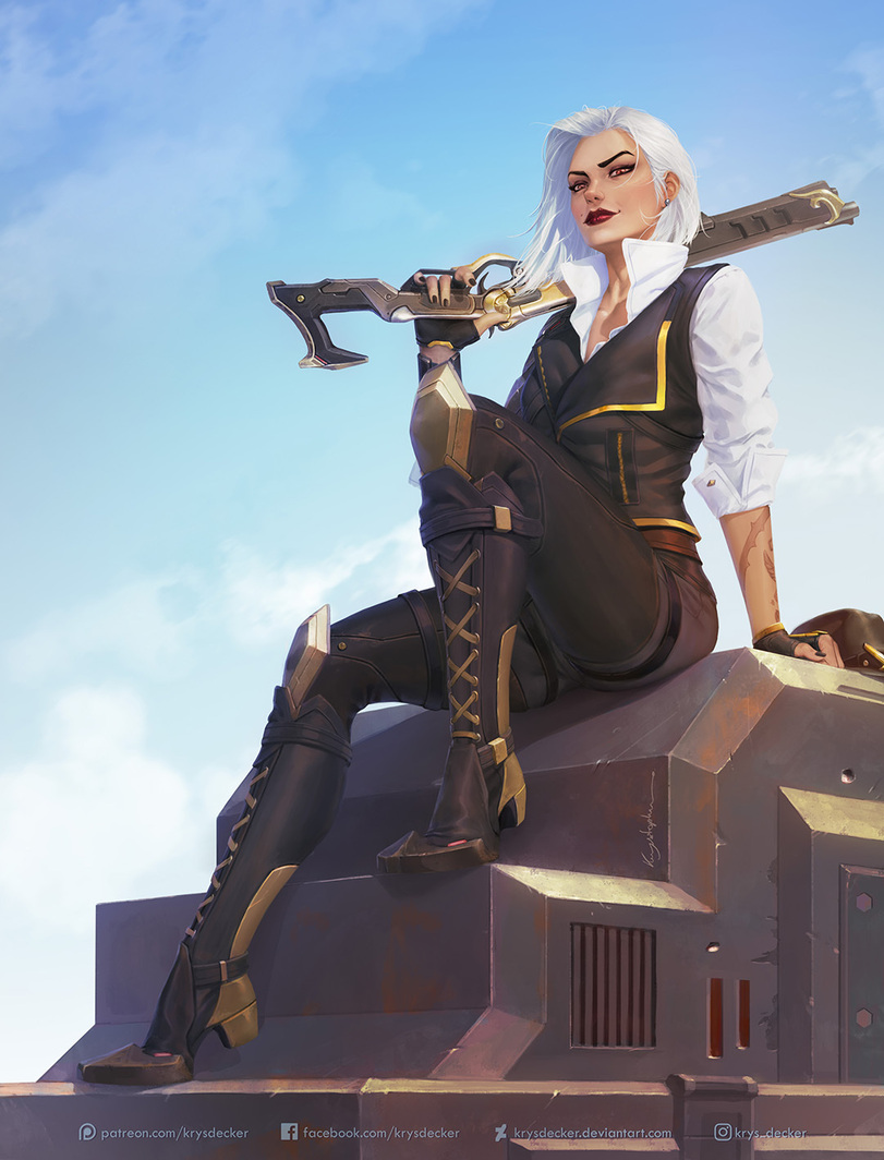 Пятничный арт на Эш из Overwatch — картинки с дерзкой красоткой