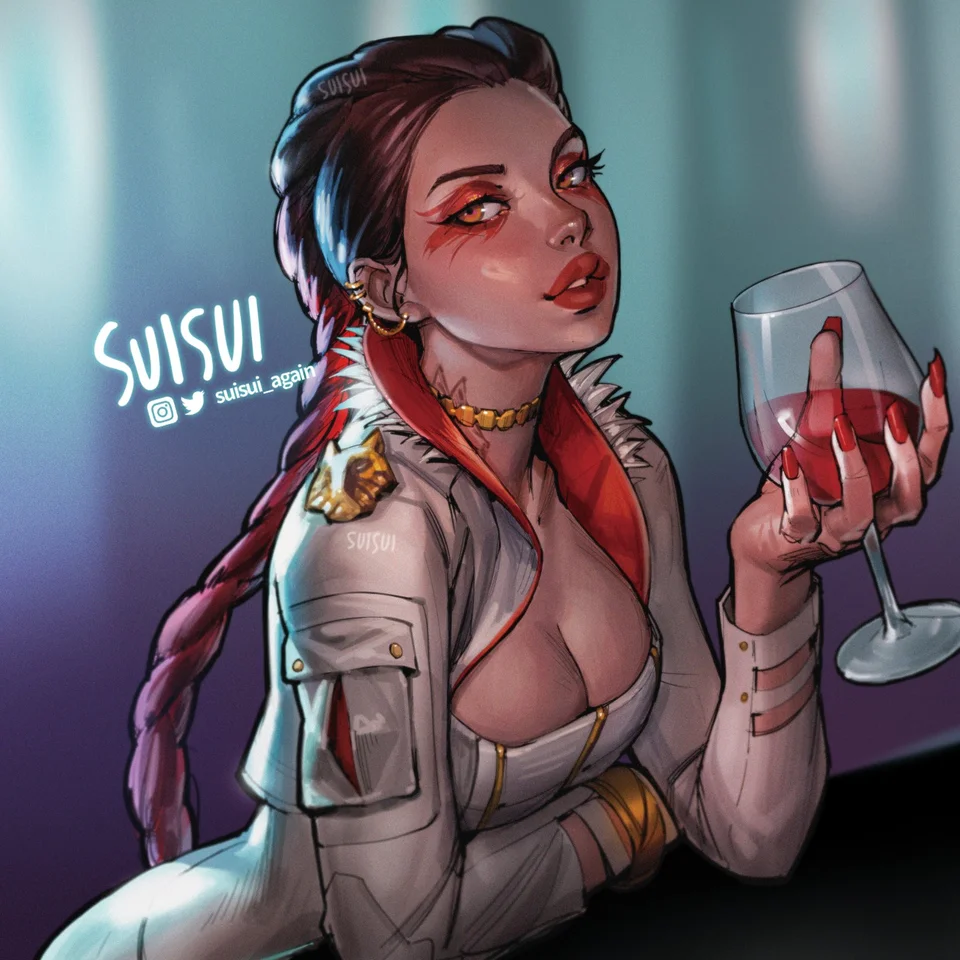 Горячий пятничный арт на Лобу из Apex Legends