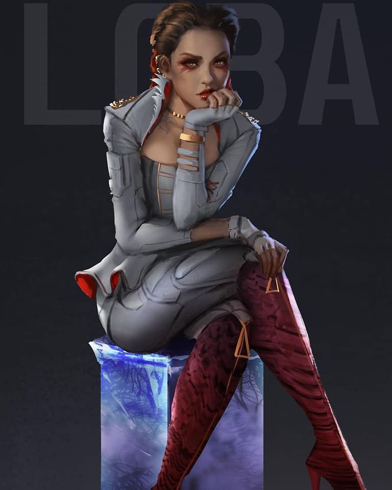 Горячий пятничный арт на Лобу из Apex Legends