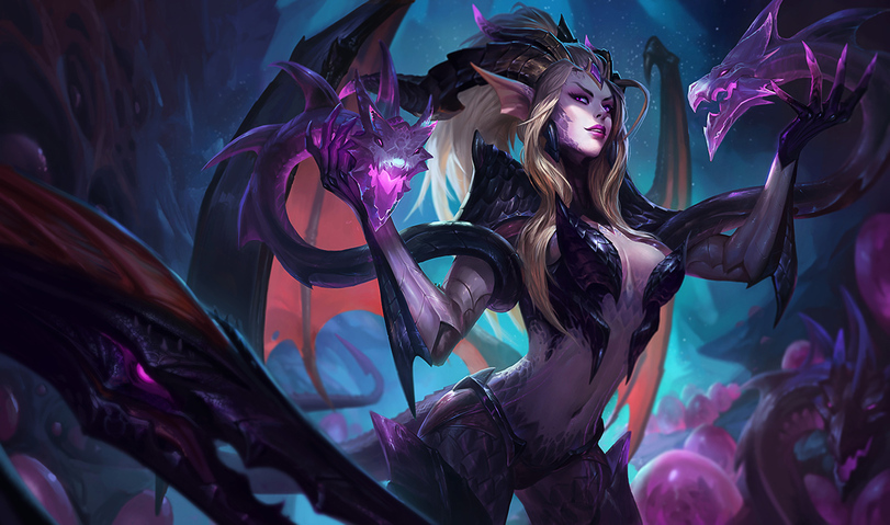 Пятничный арт на Зайру из League of Legends — красивые рисунки с девушками