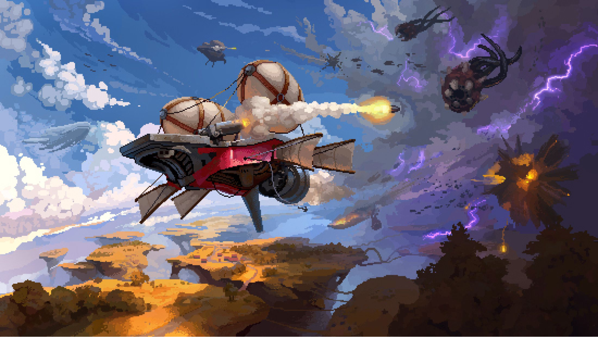 Обзор Black Skylands — скриншоты, геймплей и полёты