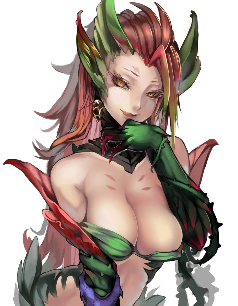 Пятничный арт на Зайру из League of Legends — красивые рисунки с девушками