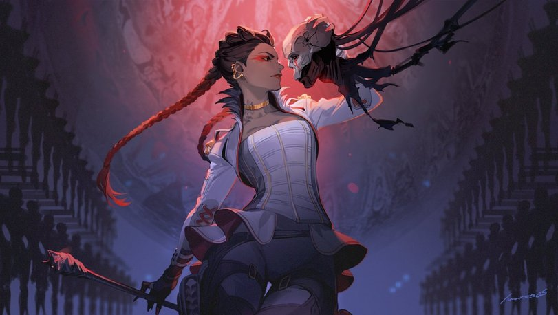 Горячий пятничный арт на Лобу из Apex Legends
