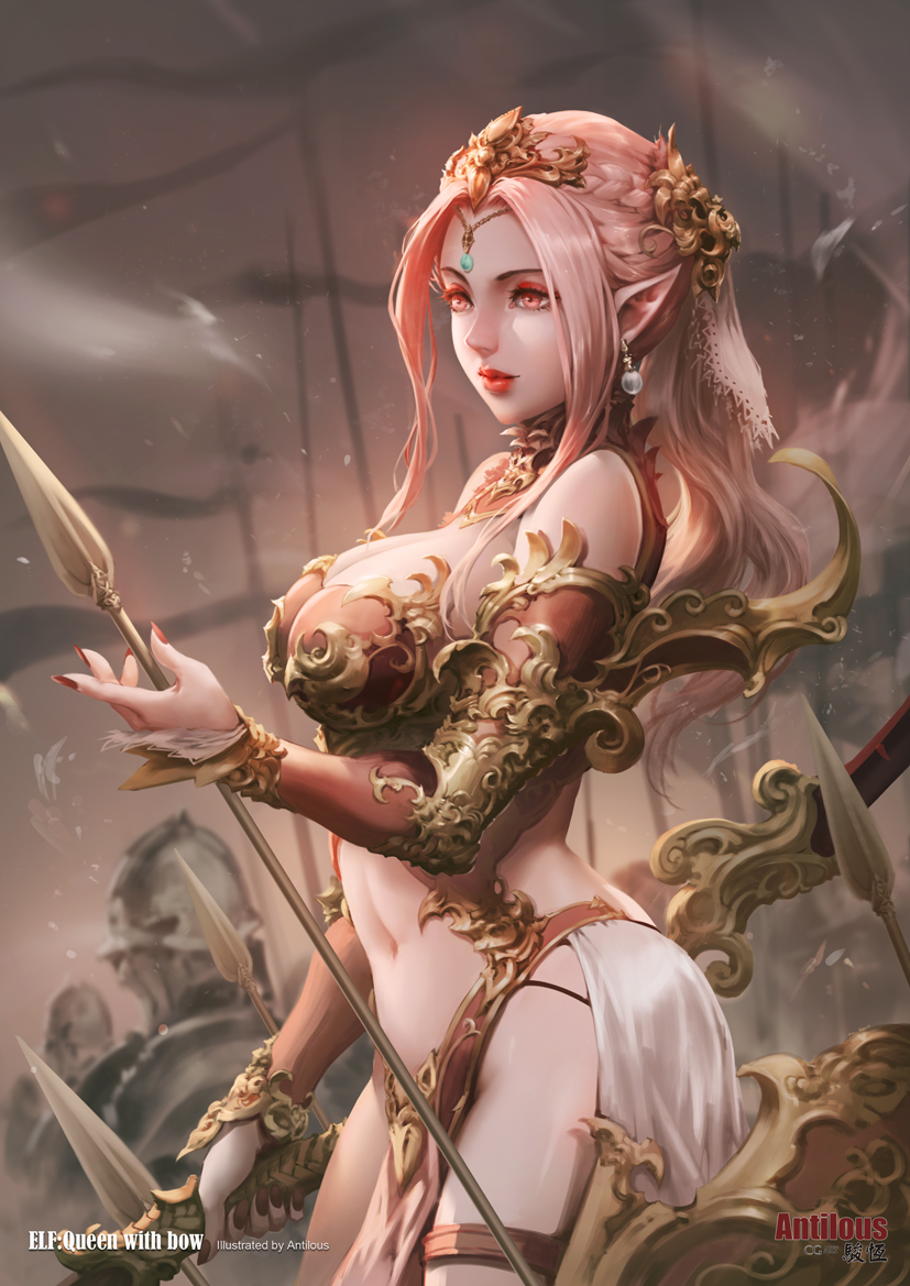 Пятничный арт на эльфов — World of Warcraft, Divinity: Original Sin, The Elder Scrolls