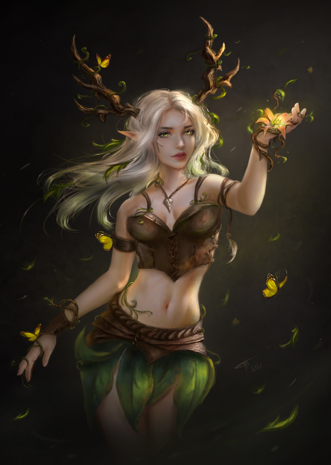 Пятничный арт на эльфов — World of Warcraft, Divinity: Original Sin, The Elder Scrolls