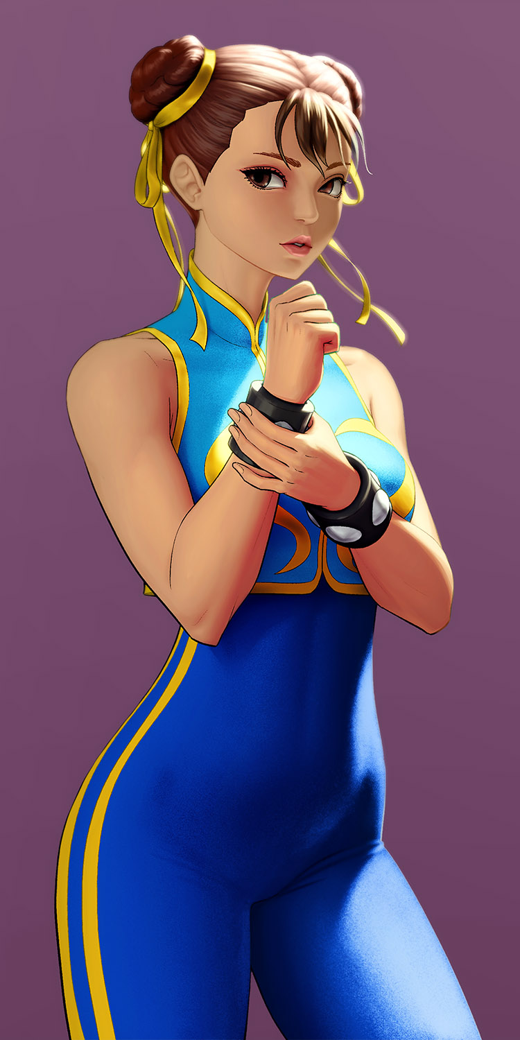 Пятничный арт на Чунь Ли из Street Fighter — откровенные рисунки со спортивной девушкой