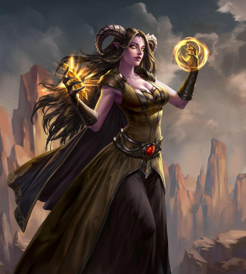 Пятничный арт на дренеек из World of Warcraft