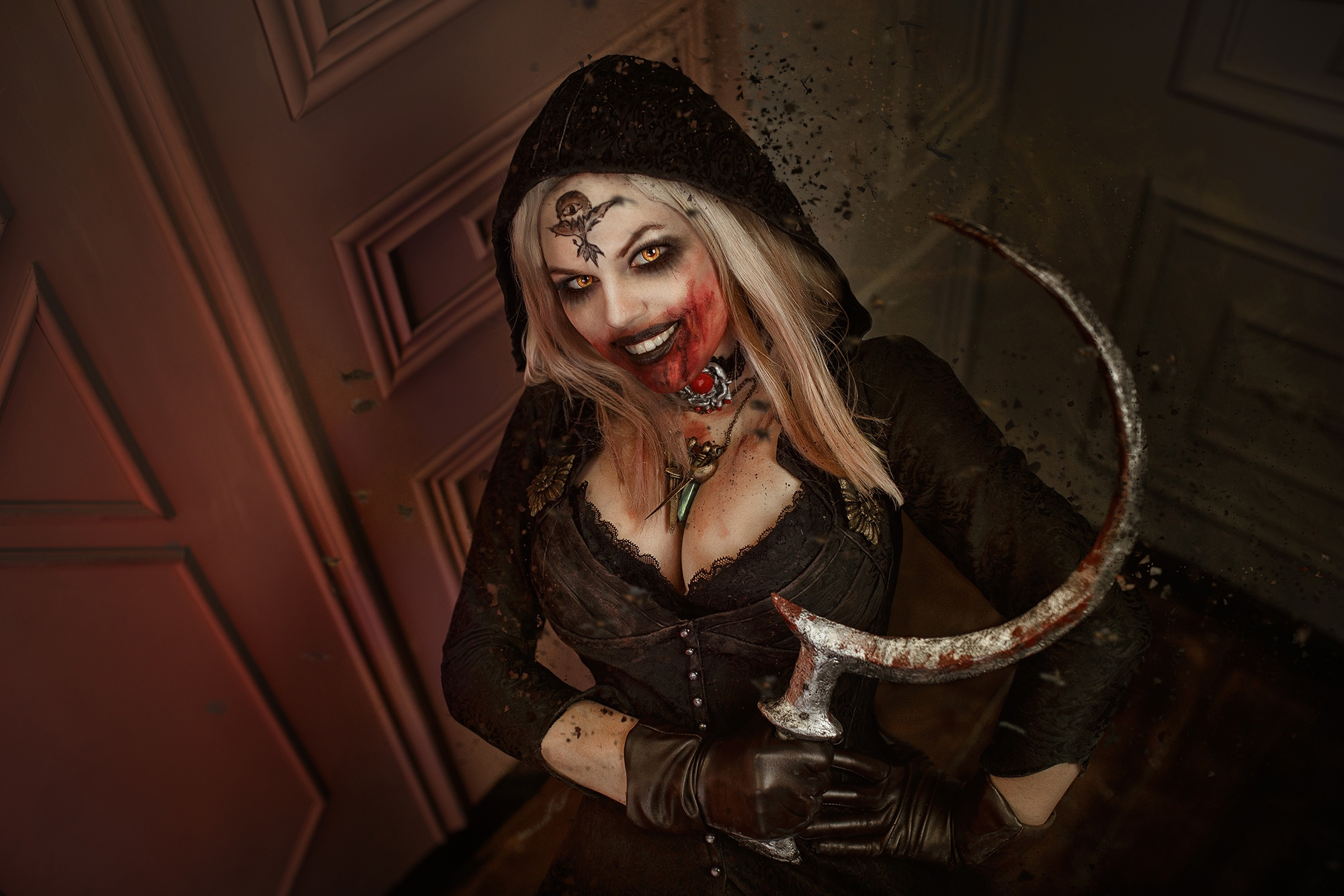 Косплей на ведьм из Resident Evil: Village — дочери Леди Димитреску