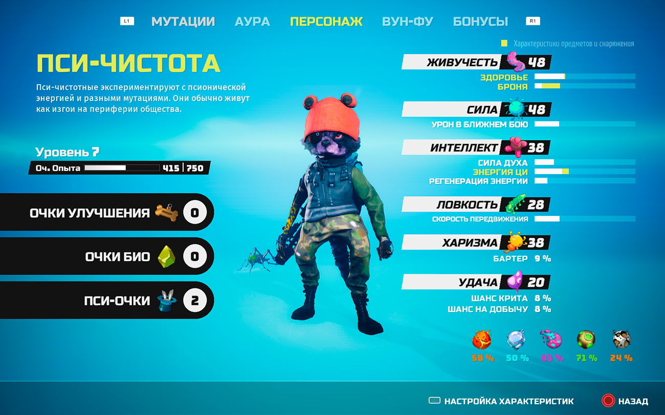 Обзор Biomutant — сюжет, скриншоты и геймплей