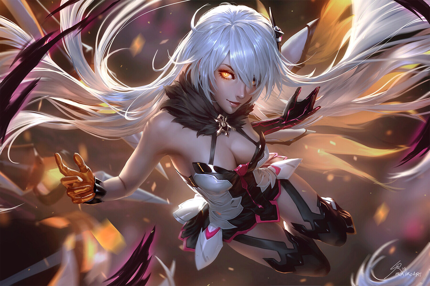 Пятничный арт по Honkai Impact — девушки, аниме и вайфу