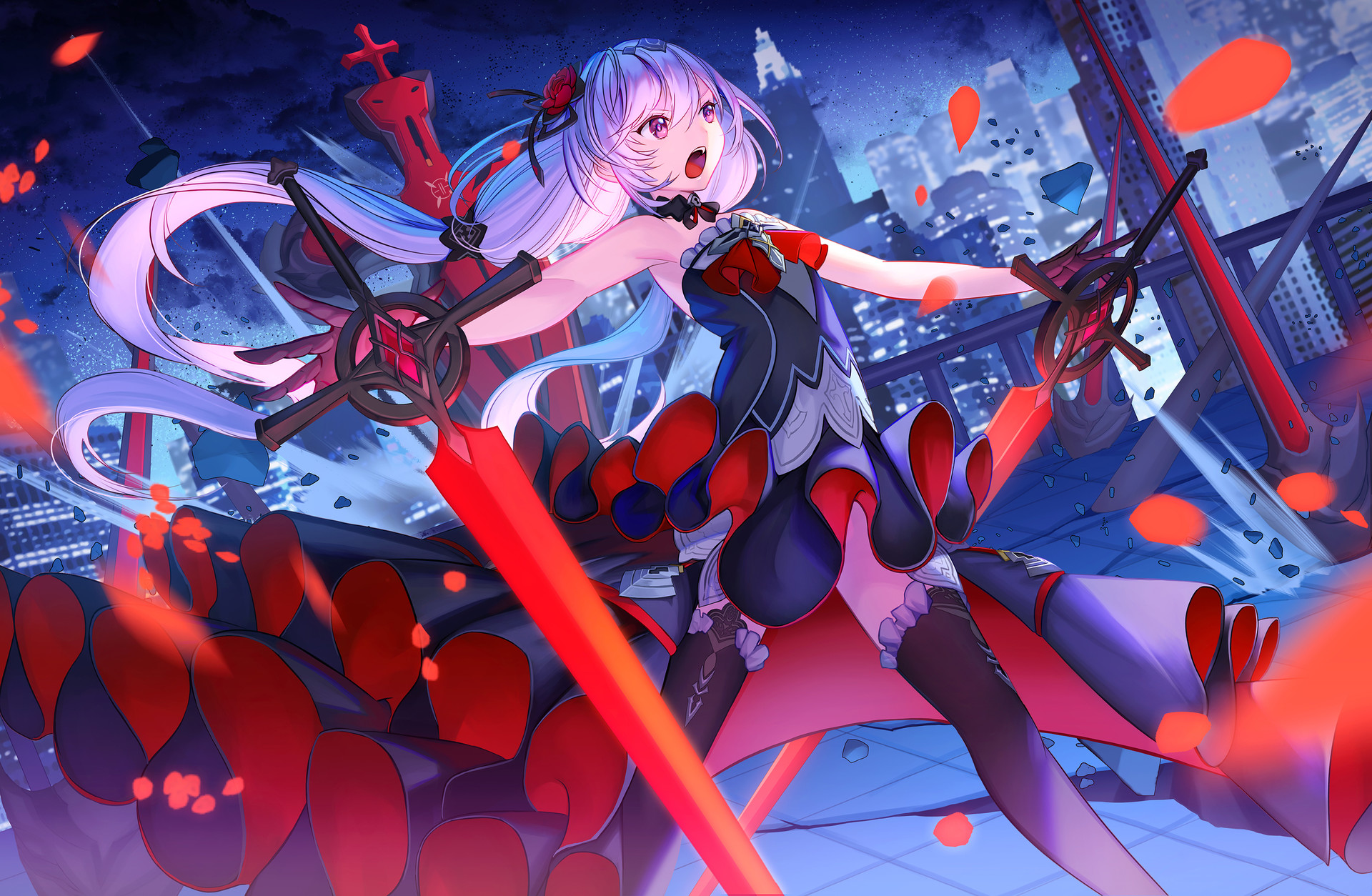 Пятничный арт по Honkai Impact — девушки, аниме и вайфу