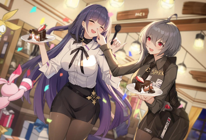 Пятничный арт по Honkai Impact — девушки, аниме и вайфу