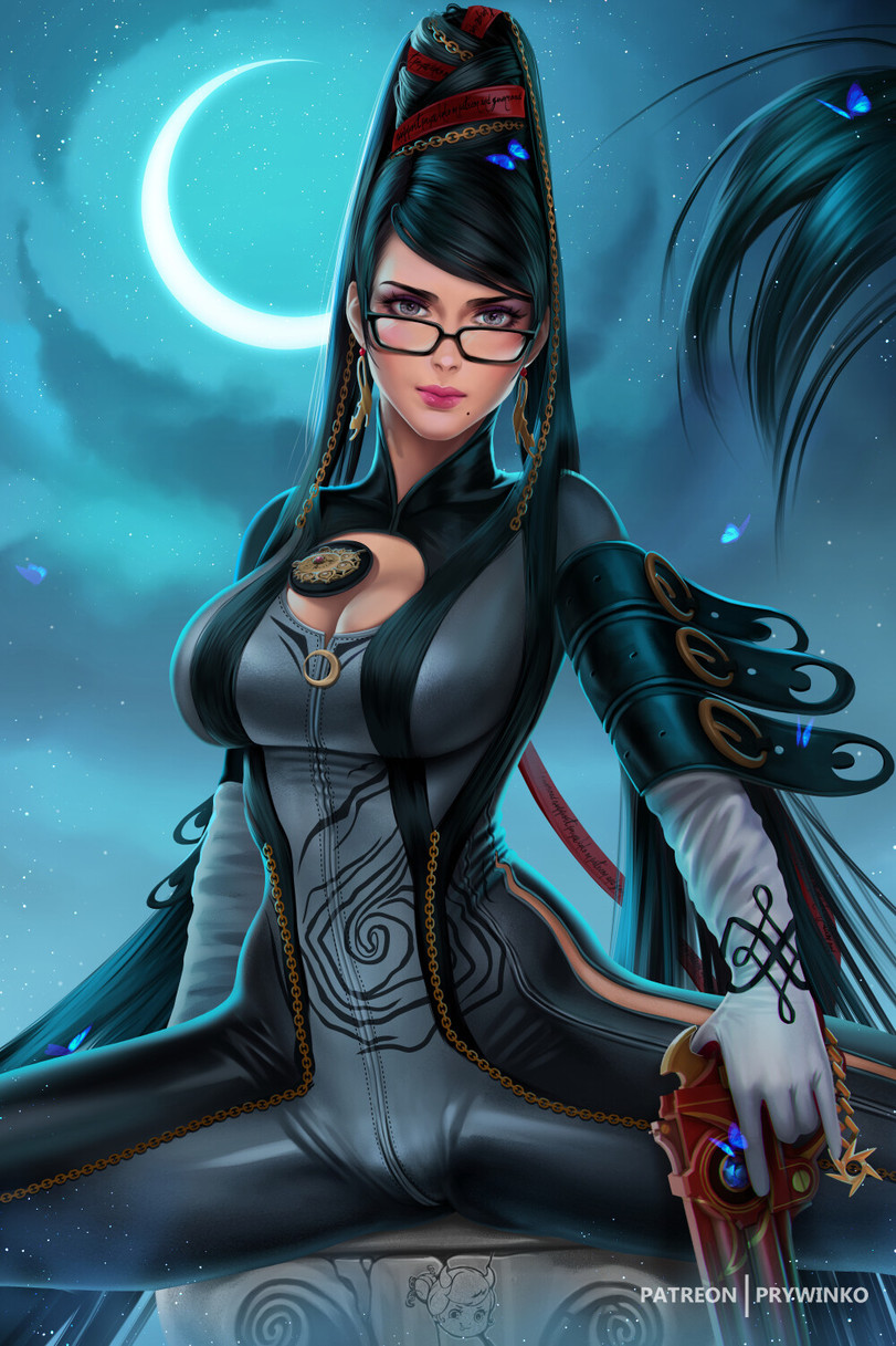 Пятничный арт на Байонетту (Bayonetta)