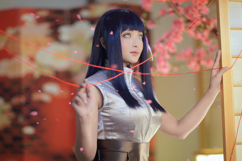 Правильный косплей на Хинату из Наруто — Hinata Hyuga (Naruto)