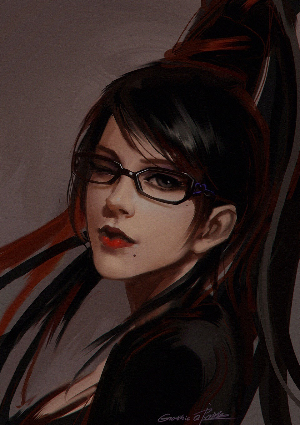 Пятничный арт на Байонетту (Bayonetta)