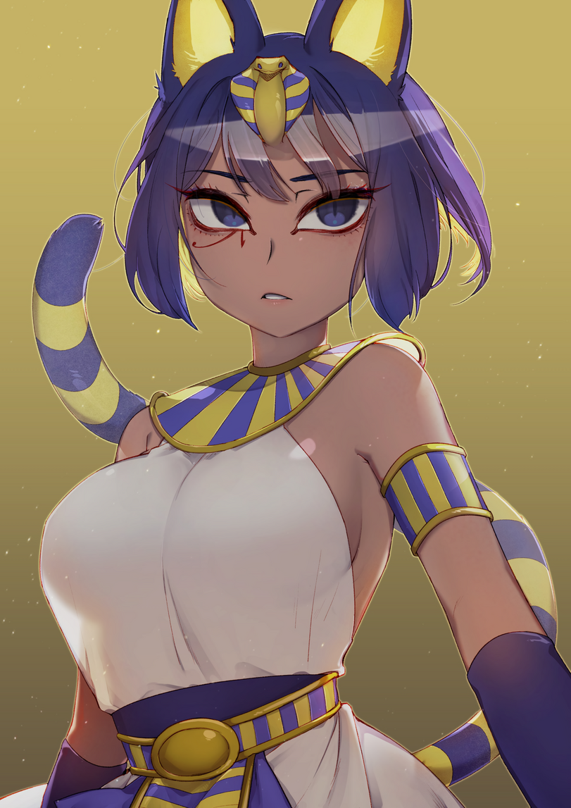 Пятничный арт на Ankha из Animal Crossing