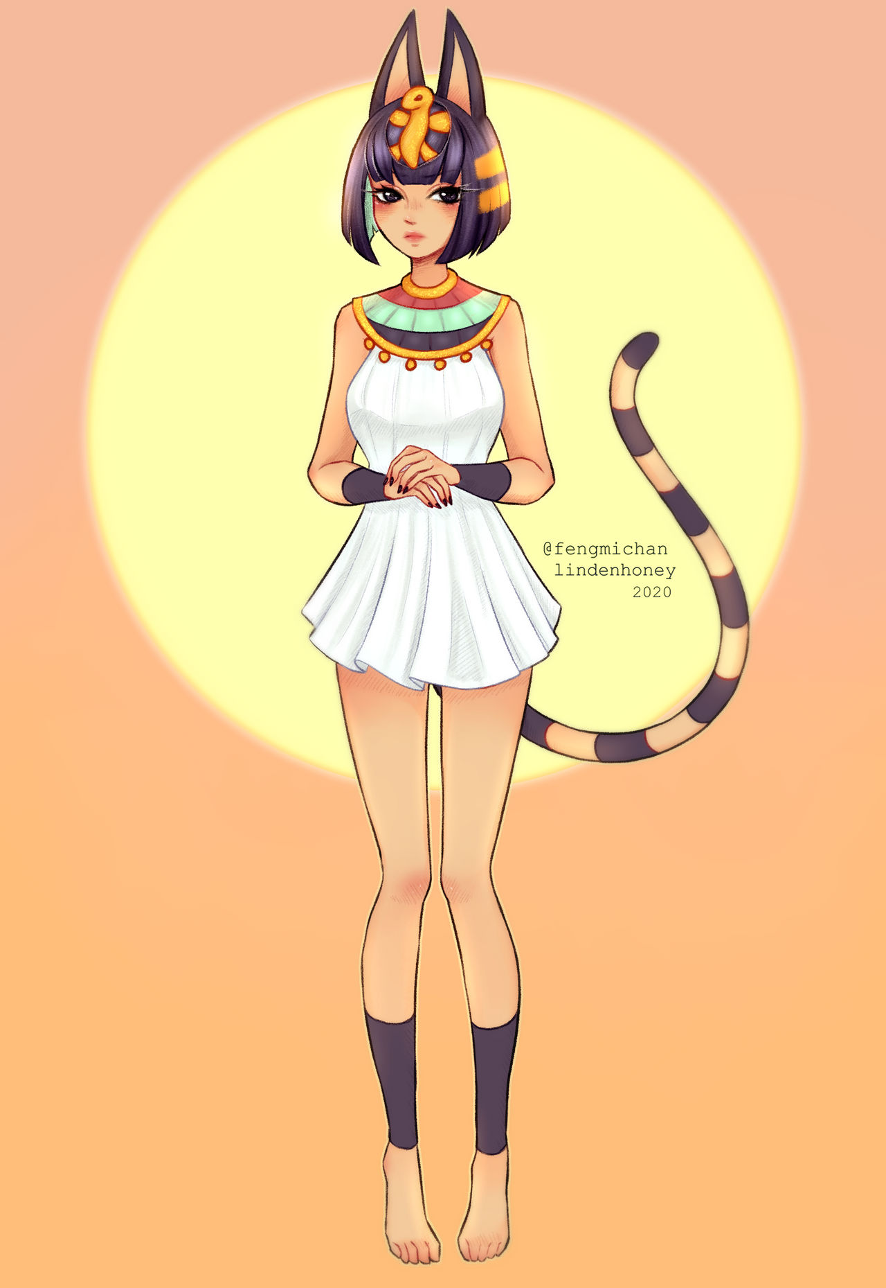 Пятничный арт на Ankha из Animal Crossing