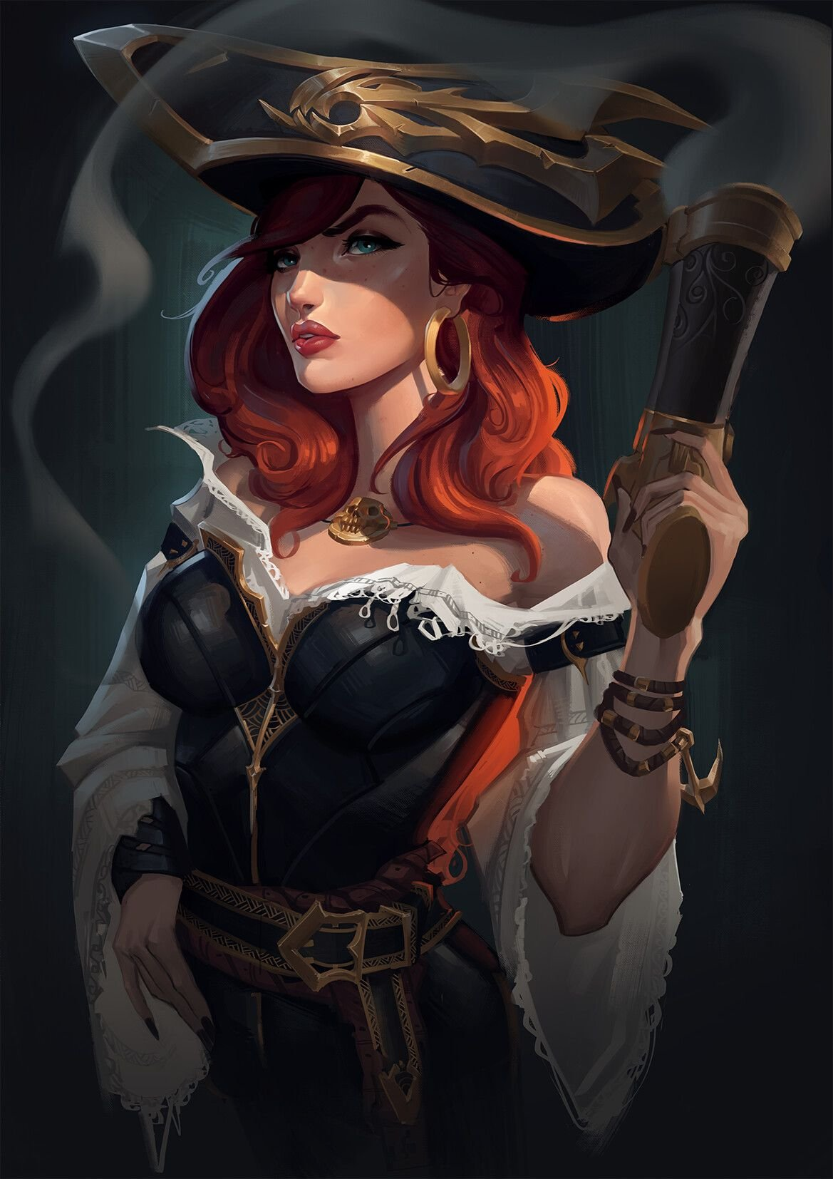 Пятничный арт на Мисс Фортуну из League of Legends