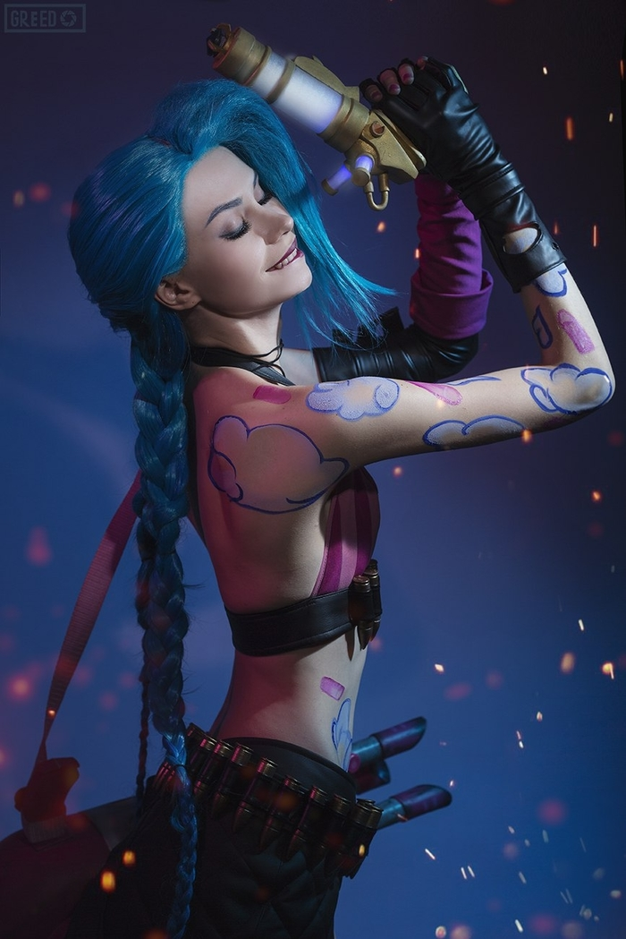 Правильный косплей на Джинкс — Arcane и League of Legends