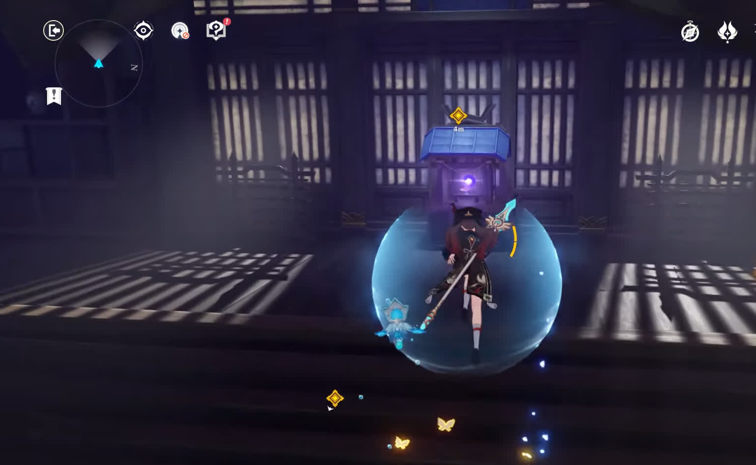 Genshin Impact - Глаза порчи - деревня Боро - первый нефрит